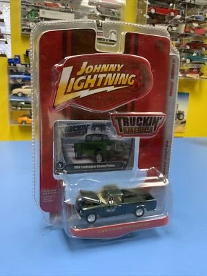 JOHNNY LIGHTNING  TRUCKIN' AMERICA   '60 STUDEBAKER  CHAMP PICKUP   R1  “NEW” - Image 1 of 4
