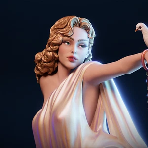 Pin-Up Statue 3D Printed Kit Unpainted/Unassembled - Picture 1 of 10