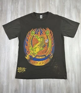 Ed Hardy Hollywood Rhinestone Horse Tattoo Shirt XL Y2K Grunge Vintage Mens Rare - Picture 1 of 12