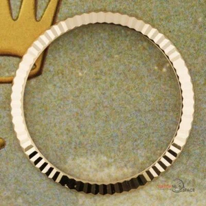 Rolex Datejust original mediano 31 mm 178273 178278 estriado bisel de oro de 18 quilates #D9 - Imagen 1 de 6
