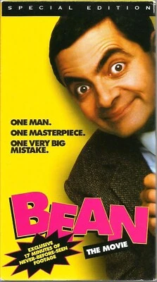 Bean - The Movie VHS 1998 Rowan Atkinson Peter MacNicol John Mills Comedy Action - Image 1 of 4