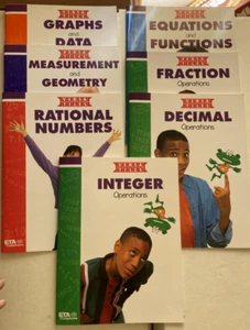 ETA Versa Tiles Math Lab Level 7 Lot of OF 7 Books VersaTiles Home School - Bild 1 von 9