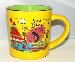 I LOVE SAN DIEGO Herz 10oz. Kaffeebecher Teetasse Souvenir Luke A Tuke - Bild 1 von 7