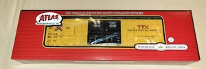 Atlas HO Scale Gunderson 7550 DD Box Car TTX #663841 - Picture 1 of 2