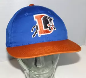 Cappello snapback berretto baseball DURHAM Bulls MLB Minor League film sportivo vintage - Foto 1 di 10