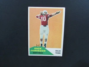 1960 Fleer Football Card #5 Dick Jamieson L2 - Imagen 1 de 3