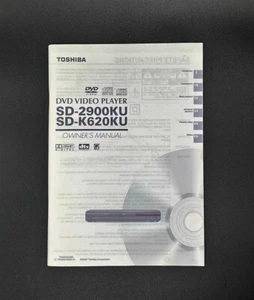 Toshiba SD2900KU/SDK620KU + Guía de inicio rápido en español - Imagen 1 de 4