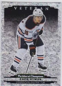 2022/23 PARKHURST CHAMPIONS..ZACH HYMAN..SPECKLED FOIL..CARD # 212..OILERS - Picture 1 of 2