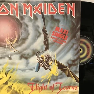 Iron Maiden – Flight Of Icarus 12" Single 1983 EMI 1C K052-07 721 Z GERMANY VG+ - Picture 1 of 5