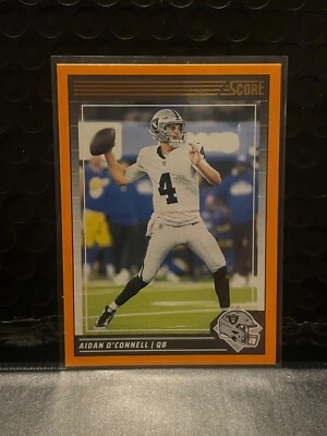 2024 Score - Orange Parallel - Aidan O'Connell #147 - Image 1 of 2