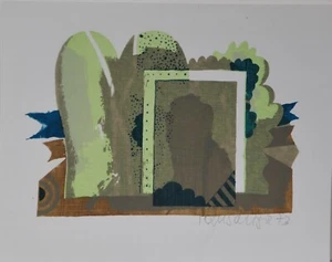 Peter Tomschiczek /Siebdruck / sehr selten !!/handsigniert /1973/ 3 - Picture 1 of 2
