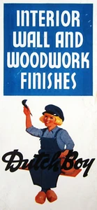 Vintage Dutch Boy Paint Chip Sample Sales Catalog National Lead Company 1950s - Picture 1 of 5