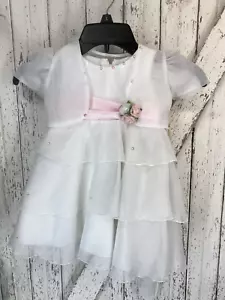 Toddler Girl's Easter Fancy Dress Size 18 Month White - Picture 1 of 6