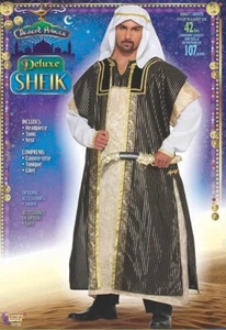 B/NEW..Desert Prince Deluxe Arab Sheik Costume Adult Mens Size 42 - Picture 1 of 1