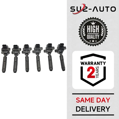6X Ignition Coil For Mercedes-Benz R170 CL203 C230 SLK230 2001-04 L4 2.3L UF536 Foto 1 de 4
