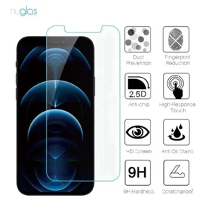 Screen Protector Nuglas Anti Blue UV Tempered Glass For iPhone 13 /13 Pro - Picture 1 of 6