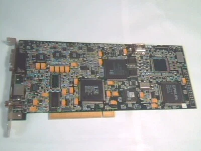Video Graphics Card PCI Matrox Meteor 571-03 Rev:C  Frame Grabber RCA - Image 1 of 4