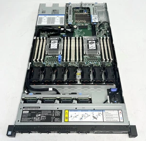 Lenovo ThinkSystem SR630 Server With Xeon Silver 4208 CPUx2 ,64GB RAM, 550W PSU - Picture 1 of 3