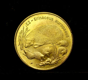 Hedgehogs , Igel, Tier, 2 Zloty 1996 ,Polen, WILDLIFE - Bild 1 von 2