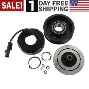 A/C AC Compressor Clutch Coil Pulley For 2004-2008 DODGE DURANGO 8CYL 5.7L 1562 - Foto 1 di 24