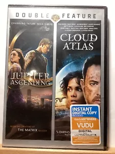 Jupiter Ascending/Cloud Atlas (DVD, 2015, 2-Disc Set) - Channing Tatum/Tom Hanks - Imagen 1 de 2