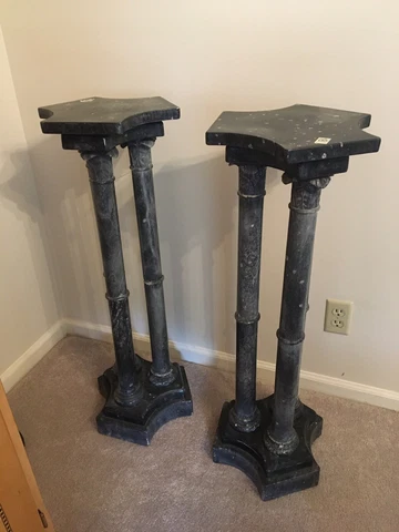 Corinthian Marble Pedestal Columns Cover