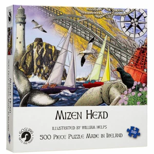Mizen Head and Fastnet Rock County Cork 500 Pieces Jigsaw Puzzle - Picture 1 of 1