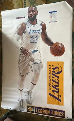 Calcomanía Lebron James Fathead de Los Angeles Lakers 38x78 Foto 1 de 3