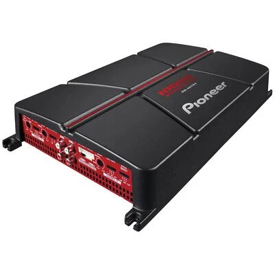 Pioneer GM-A6704 4 Channel Bridgeable Car Audio Speaker Sub Amplifier 380w RMS - Image 1 of 4