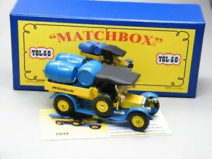 Matchbox MoY Code 2 YGL-50 Crossley mit Fässern Michelin blaue Box 1 von 9 - Bild 1 von 5