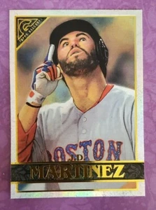 2020 Topps Gallery #148 J.D. Carta parallela Martinez Boston Red Sox Rainbow Foil - Foto 1 di 2