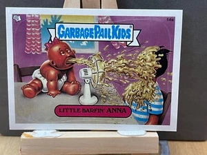 2003 Garbage Pail Kids Little Barfin' Anna Sticker Trading Card - Picture 1 of 2