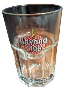 HAVANA RUM - El Ron de Cuba - Limited edition - Glass Tumbler - Red logo - Picture 1 of 6