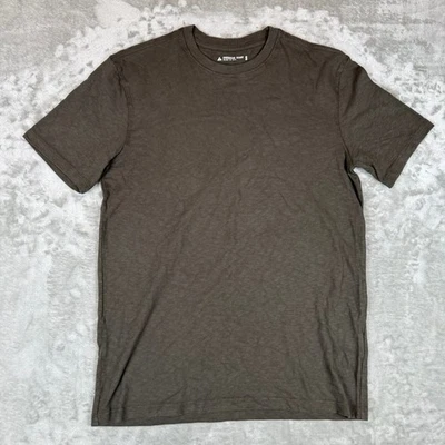 American Giant Premium Slub Crew Tee T-Shirt Mens Small Dark Gray $65 USA NWOT - Image 1 of 4