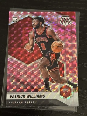 2020-21 Panini Mosaic Patrick Williams Pink Camo Prizm Rookie #206 Bulls RC - Image 1 of 2