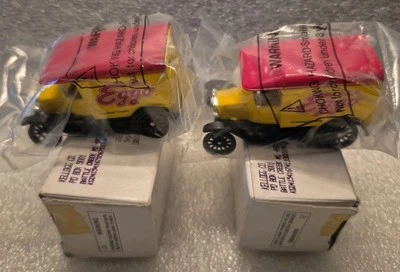 2 Vintage 1921 Model T Ford Matchbox Kellogg's Mail Away 89’ Sealed With Boxes - Image 1 of 4