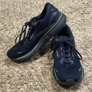 Brooks Ghost 15 Zapatos Para Hombre Talla 9.5 D Verde Marino Carretera Correr Tenis 110393 - Imagen 1 de 16