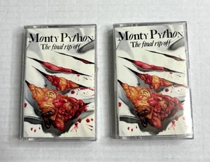 Monty Python The Final Rip Off Comedy Cassette Tapes 2 Pack 1988 Virgin Records - Picture 1 of 9