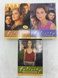 Felicity Series DVD Lot 1-2, 4 Set Seasons 1 2 4 Freshman Sophomore Senior - Imagen 1 de 20