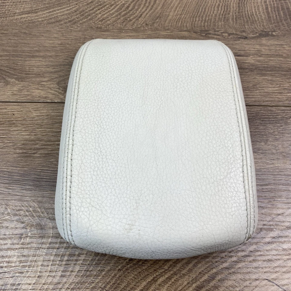 Volvo S40 C70 2004-2007 reposabrazos reposabrazos beige tapa consola cuero OEM Foto 1 de 4