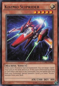 Yugioh Kozmo Sliprider CORE-EN84 Raro Casi Nuevo - Imagen 1 de 2