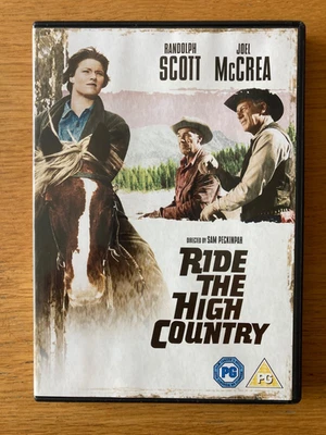 RIDE THE HIGH COUNTRY dvd Randolph Scott Joel McRea Sam Peckinpah  - Image 1 of 3