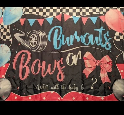 Decoraciones de fiesta de revelación de género agotamiento o arcos Foto 1 de 2