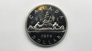 1972 Canada 1 Dollar Coin - KM#76.1 - Picture 1 of 4
