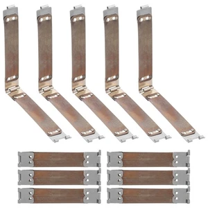 20 Pcs Metal Internal Handbag Hinges Spring Clips for Purse Crafts - Picture 1 of 9