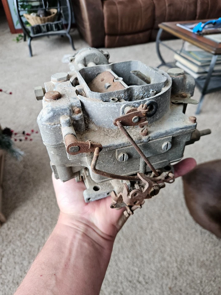 1956 mercury 312 monterey Carter WCFB 4 barrel carburetor - Изображение 1 из 4