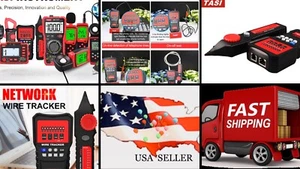 Telephone Wire Tracker RJ45 RJ11 Lan Network Cable Tester Detector Line Finder  - Picture 1 of 12