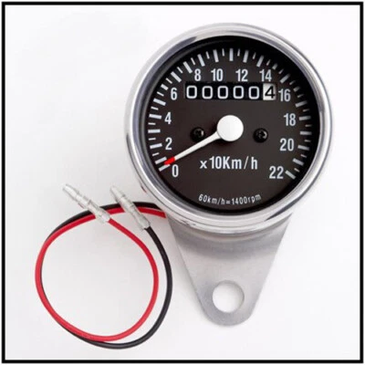 Mini-Tacho passend für Yamaha Honda Harley Kawasaki Suzuki US u. Japan Motorrad  - Bild 1 von 2
