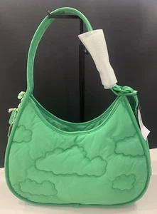 Neu Coach Coachtopia Loop Ergo Tasche mit Wolkensteppung elektrisch Kelp grün CV875 - Bild 1 von 12