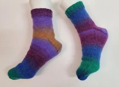 Calcetines tejidos a mano lana Brend multicolor #W2 Foto 1 de 4